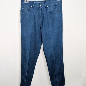 Mens 31 Battaglia Blue Pants Italian Design Patch